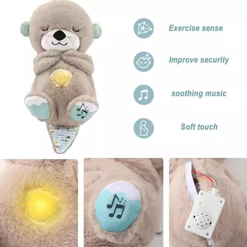 Peluche Para Bebe Relajante De Respiración Sensorial Sonido